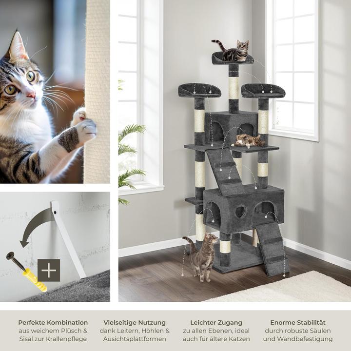 Produktbild tectake Mogli (170 cm, Grau)