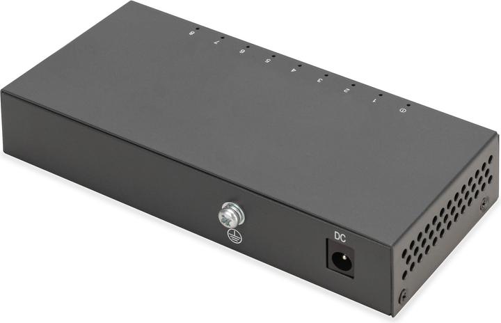 Produktbild Digitus 8-Port Gigabit Switch, Desktop, Unmanaged, Metallgehäuse (8 Ports)