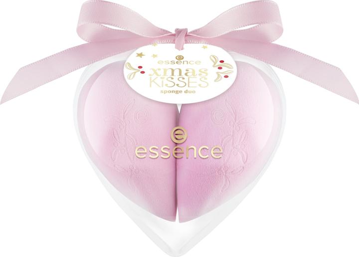 Actual product image essence Make-up sponge XMAS KiSSES sponge duo