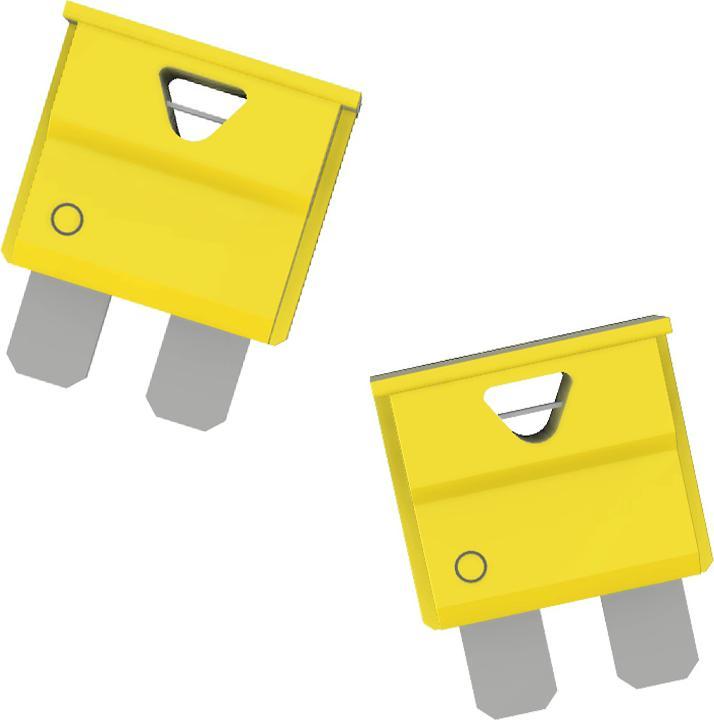Produktbild Offgridtec 1,5m 6mm² Batteriekabel M8 mit Flachsicherungshalter, 20A Sicherung und Polklemmen