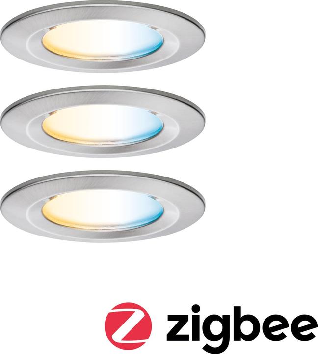 Produktbild Paulmann Einbauleuchte Nova Set Zigbee (530 lm)