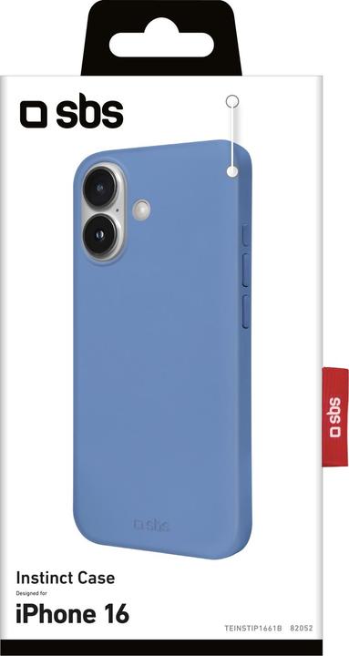Produktbild SBS Instinct Cover für iPhone 16 blue (Apple iPhone 16)