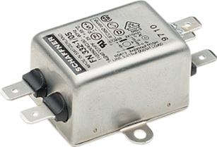 Schaffner EMV Netzfilter, 10 A, 250 VAC