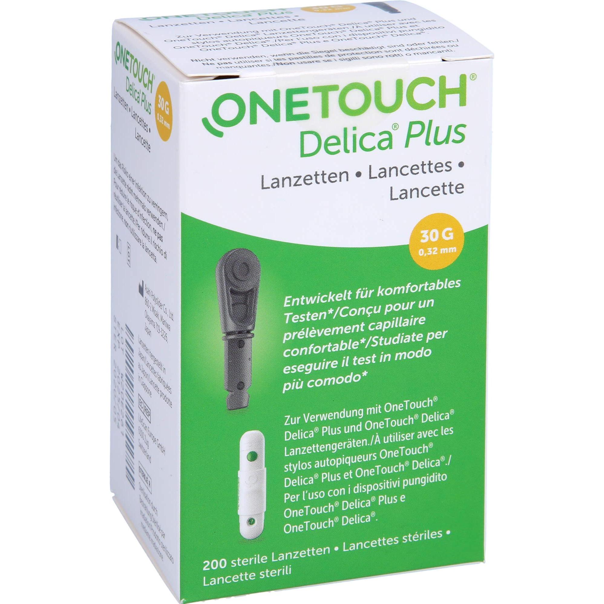 OneTouch, Bluttest, Delica Pl Nad Lan, 200 St LAN