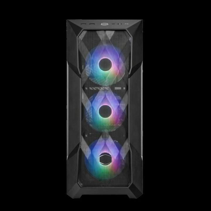 Actual product image Cooler Master Go CoolerMaster MasterBox TD500 ARGB V2 Black (mATX, Mini-ITX, ATX, SSI CEB)