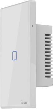 Actual product image Sonoff T2US1C - 1-gang Wi-Fi Smart Wall Switch US - White