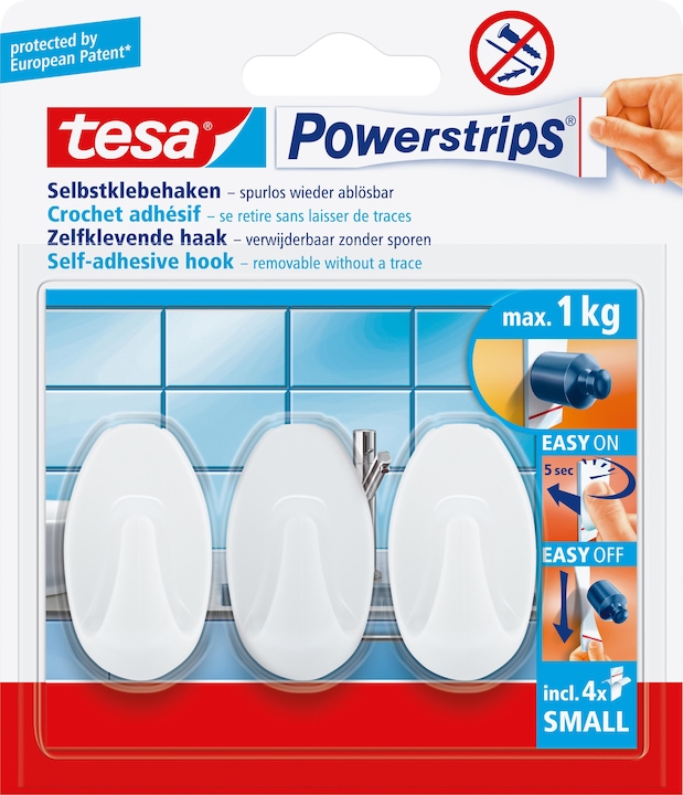 Actual product image tesa Powerstrips