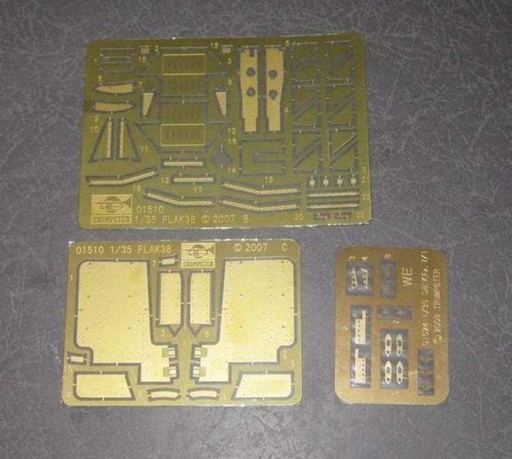 Produktbild Trumpeter 2 cm Flakvierling 38 Selbstfahrlafette (Sd.Kfz.7/1 early version)