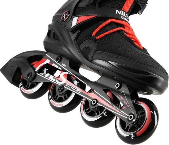 Actual product image Nils NA14124 BLACK INLINE SKATES, SIZE 45 (45)