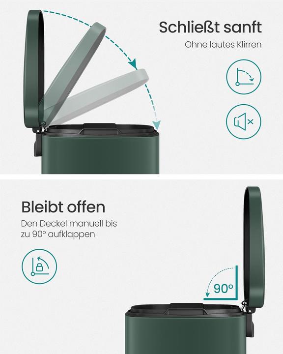 Produktbild Songmics Treteimer mit Softclose-Deckel (30 l)