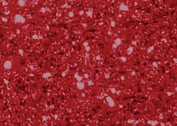 Actual product image Cricut Iron-on Foil Joy 13.9 cm x 48.2 cm Glitter Red
