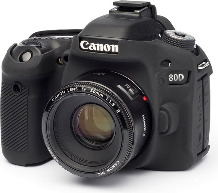 Actual product image easyCover Silicone protective cover for Canon 80D (Cover, 80D)