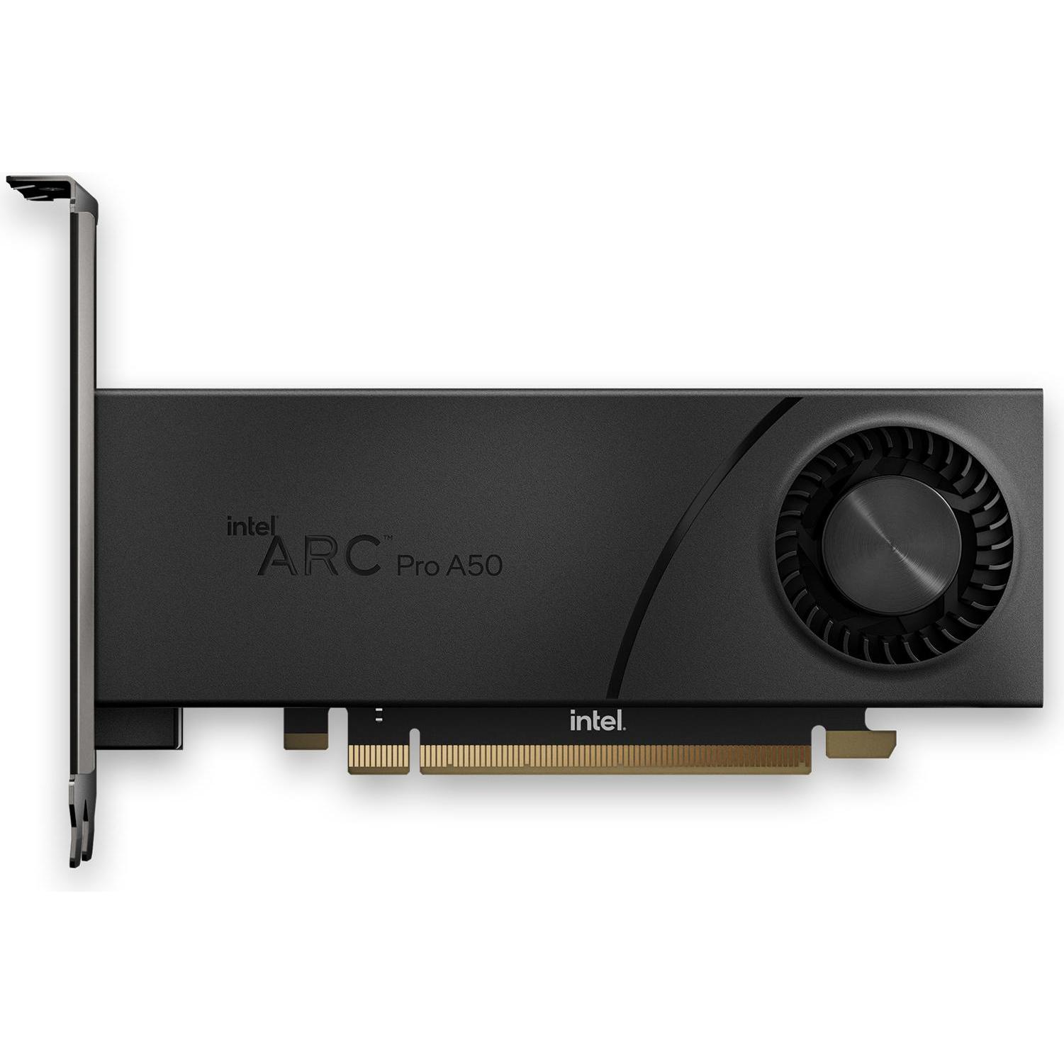 Thumbnail - Intel Arc Pro A50, Arc Pro A50, 6 GB, GDDR6, 96 Bit, 7680 x 4320 Pixel, PCI Express x16 4.0 (6 GB), Grafikkarte