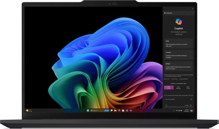 Produktbild Lenovo ThinkPad T14s Gen 6 (14", Snapdragon X Elite X1E-78-100, 32 GB, 1000 GB, DE)