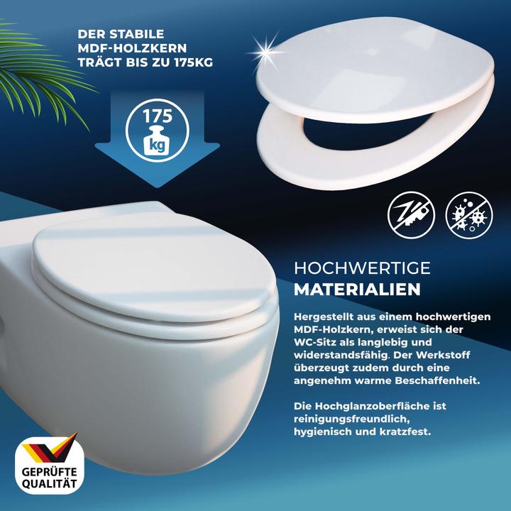 Produktbild Casaria Toilettendeckel