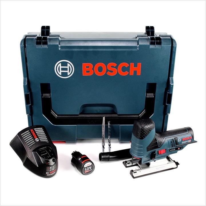 Produktbild Bosch Professional Bosch GST 12V-70 Professional Akku Stichsäge 12 V + 1x Akku 3,0 Ah + Ladegerät + L-Boxx