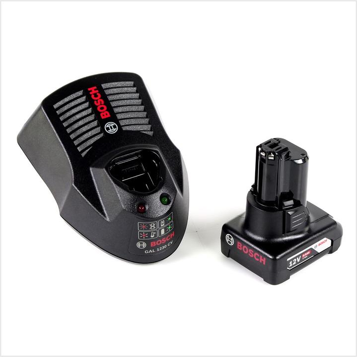 Immagine prodotto Bosch Professional GWS 12V-76 Professional Smerigliatrice angolare a batteria in valigetta L-Boxx + 1x Batteria G (76 mm)