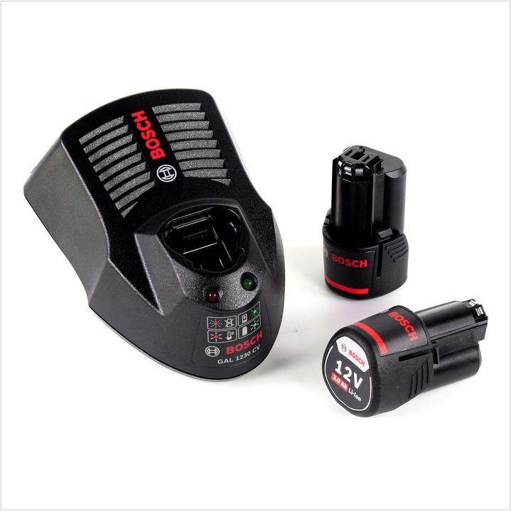 Productafbeelding Bosch Professional Bosch GSA 12V-14 Professionele accu reciprozaag 12 V + 2x accu 3 Ah + lader + L-Boxx