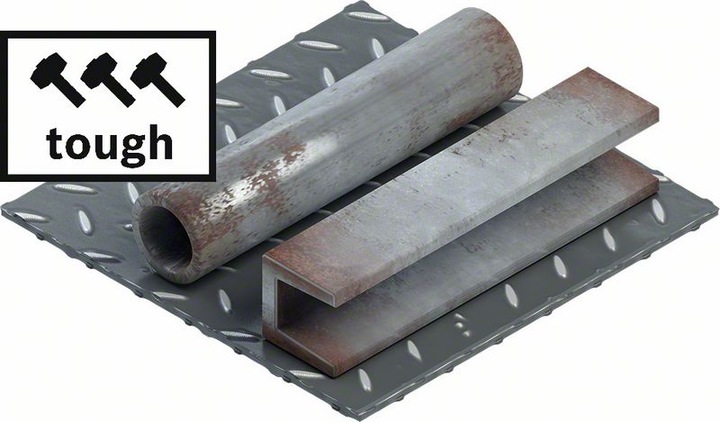 Actual product image Bosch Professional Zubehör Expert 'Thick Tough Metal' S 1155 CHC reciprocating saw blade, 10 pieces