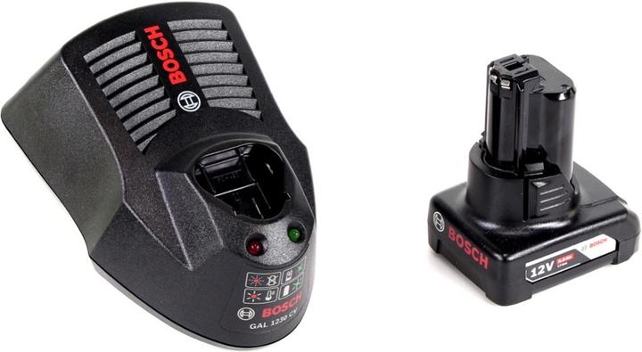 Actual product image Bosch Professional GHO 12V-20 Cordless Planer + 1x Battery GBA 12 V 6.0 Ah + 1x Quick Charger GAL 12