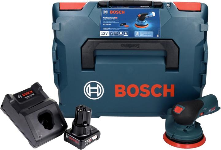 Productafbeelding Bosch Professional Bosch GEX 12V-125 Professionele accu random orbitale schuurmachine 12 V 125 mm Brushless + 1x (Excentrische schuurmachine)