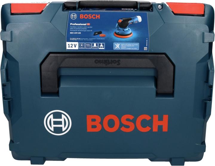 Productafbeelding Bosch Professional Bosch GEX 12V-125 Professionele accu random orbitale schuurmachine 12 V 125 mm Brushless + 1x (Excentrische schuurmachine)