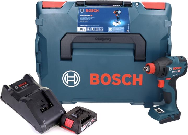 Produktbild Bosch Professional GDX 18V-210 C Professional Akku Drehschlagschrauber 18 V 210 Nm Brushless + 1x Akku 2,0 Ah + L (Schlagschrauber)