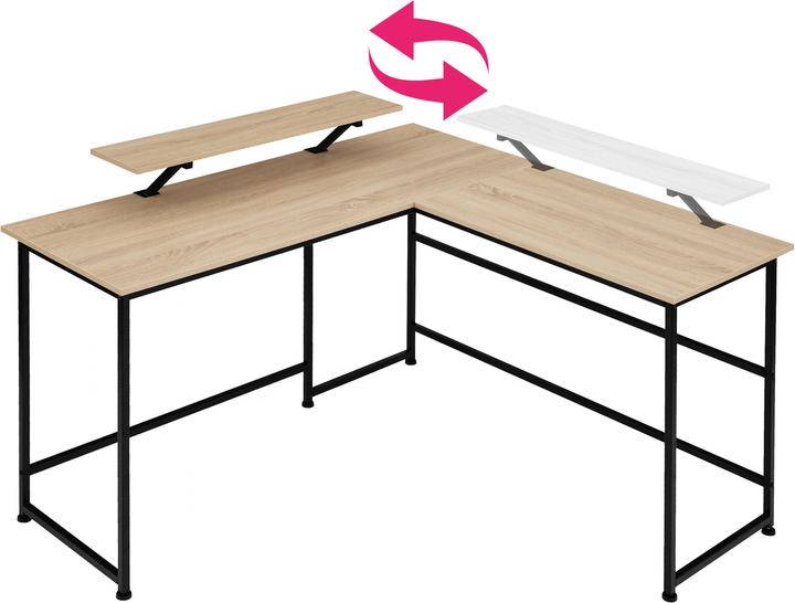 Luce industriale in legno, Sonoma Quercia