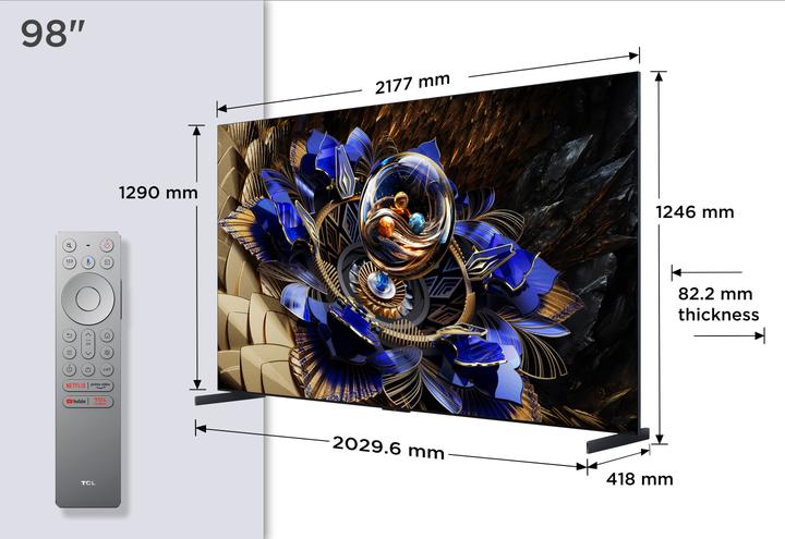 Produktbild TCL 98X11K (98", QD-Mini-LED, 4K, 2025)