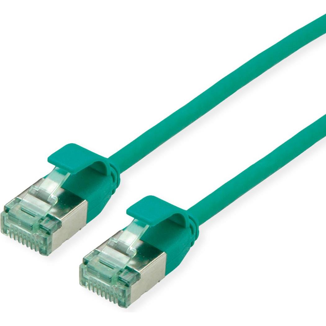 Roline U/FTP DataCenter Patchkabel Kat.6A (Class EA), slim (U/FTP, CAT6a, 0.15 m), Netzwerkkabel