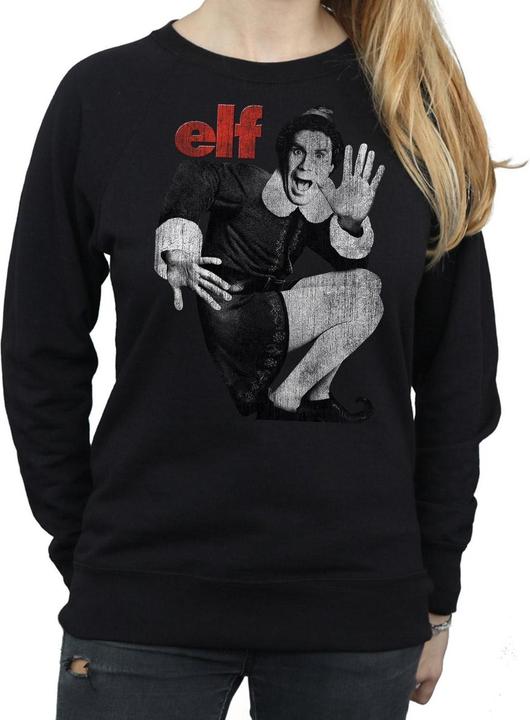 Produktbild Elf Mono Distressed Poster Sweatshirt (XL)