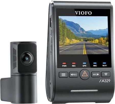 Produktbild Viofo A329 2CH 4K 60FPS + 2K WiFi, GPS (Bluetooth, Eingebautes Display, GPS-Empfänger, 4K)