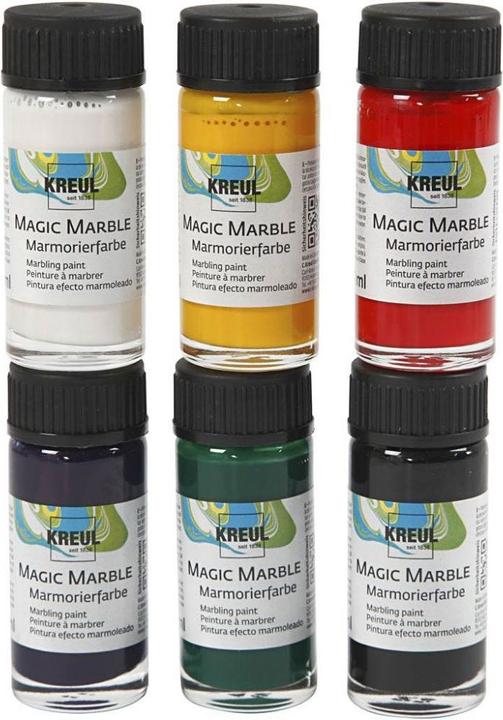 Produktbild Creativ Company KREUL Magic Marble 20 ml (Mehrfarbig, Hellgelb, Grün, 20 ml)