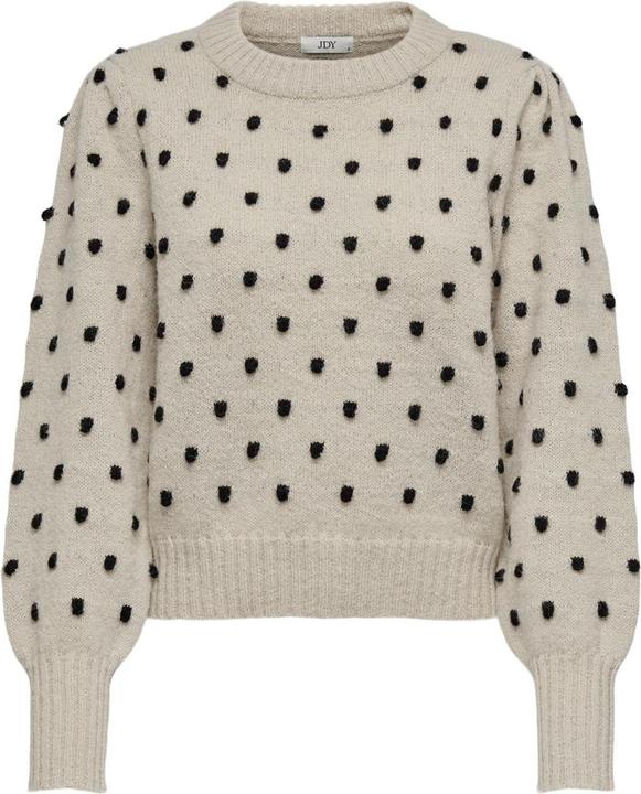 JdY JDYSIGRID LIFE L/S ONECK PUFFDOT PUL KNT Strickpullover