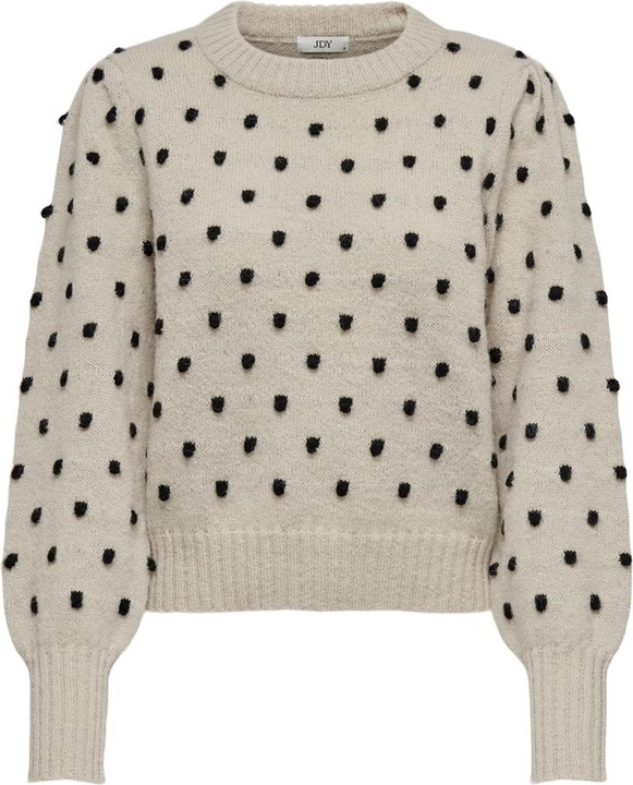 Image du produit JdY JDYSIGRID LIFE L/S ONECK PUFFDOT PUL KNT Pull en maille (XS)