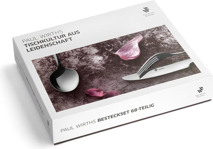 Produktbild Paul Wirths Bestecke Besteckset 9800 Augsburger Faden (68 Stück, Besteck Set)