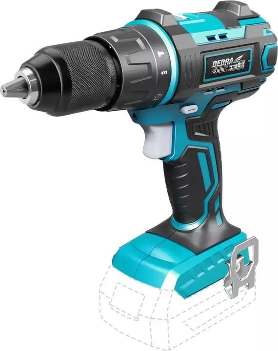 Produktbild Dedra DED7019 drill 18 V 1 x 2 Ah battery