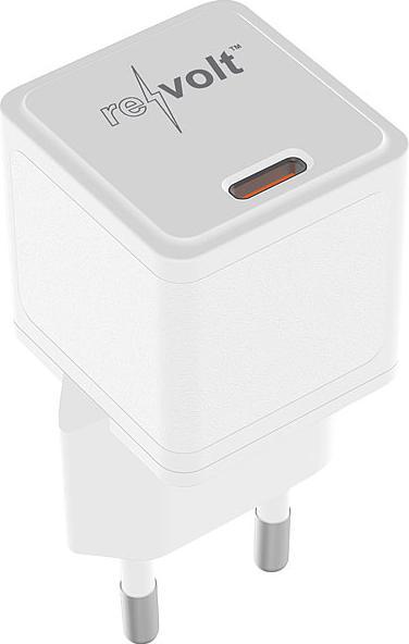 Produktbild Revolt Kompaktes USB-C-Netzteil mit Power Delivery (PD) bis 20 Watt, 3 A (20 W)