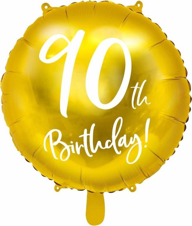 Produktbild Partydeco Luftballon 90 Jahre - 45cm (1 x)