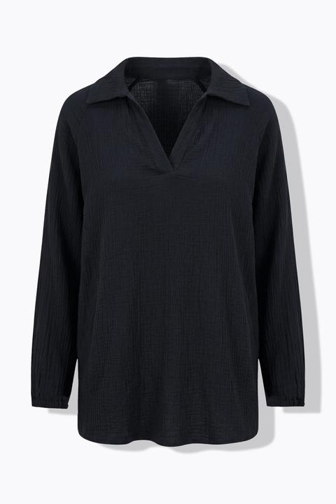 Immagine prodotto Studio Untold Musselin Tunika, weiter Raglan-Langarm (50, 52)