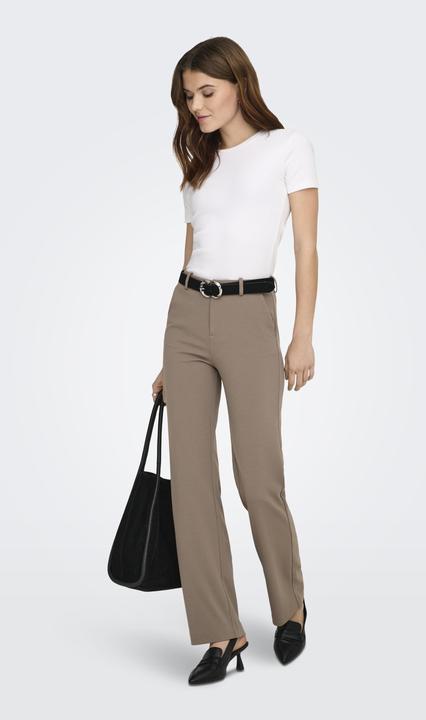 Actual product image Only Straight cut mid waist trousers Trousers (32)