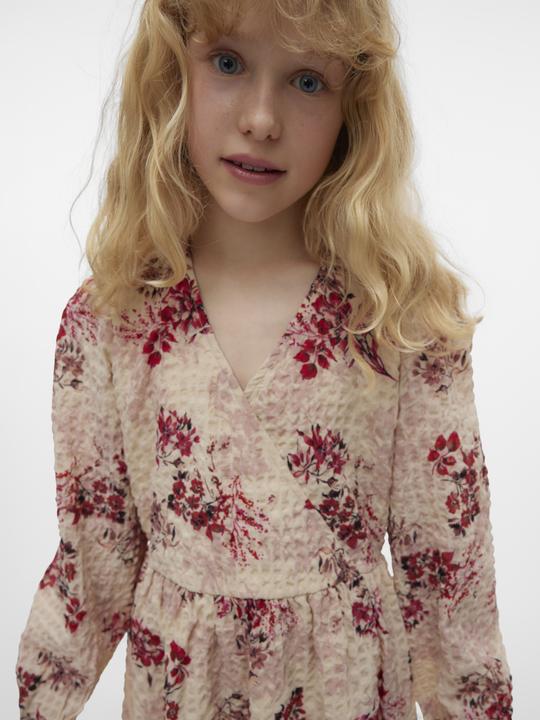 Produktbild Vero Moda Normal geschnitten V-Ausschnitt Junior Kurzes Kleid Kleid (128)