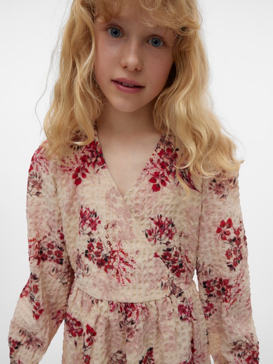 Image du produit Vero Moda Coupe normale Col en V Robe courte Junior (128)