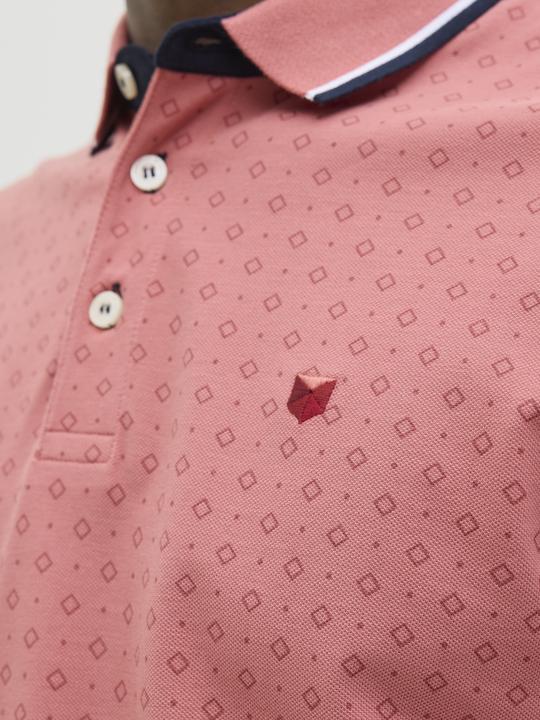 Produktbild Jack & Jones All Over Print Polokragen Poloshirt Poloshirt (S)