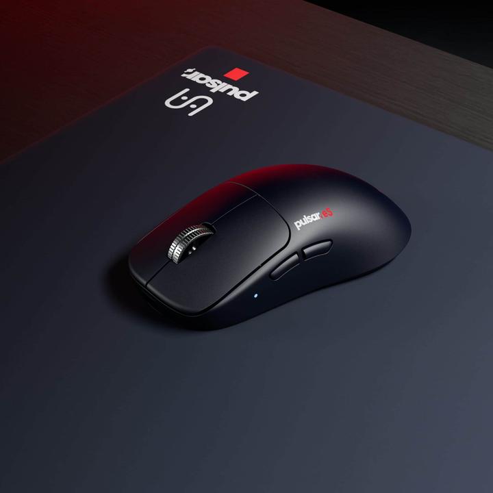 Produktbild Pulsar eS FS-1 - Gaming Mus - Optisk - 5 knapper - Blå (Kabelgebunden, Kabellos)