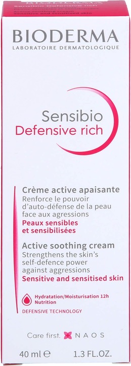 Produktbild Bioderma Sensibio Defen Ri, 40 ml TUB (40 ml, 24h Creme)