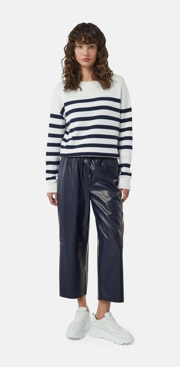 Actual product image Comma Hose Culotte in Leder-Optik mit Elastikbund (34)