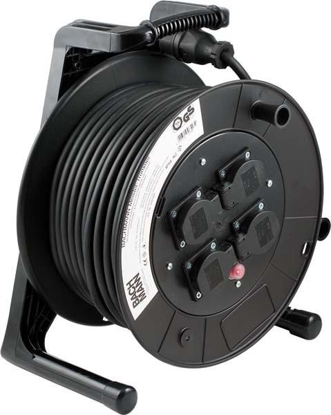 Immagine prodotto Bachmann 399.004 Cavo di prolunga 40 m 4 uscite AC Nero (40 m, 1.50 mm².)