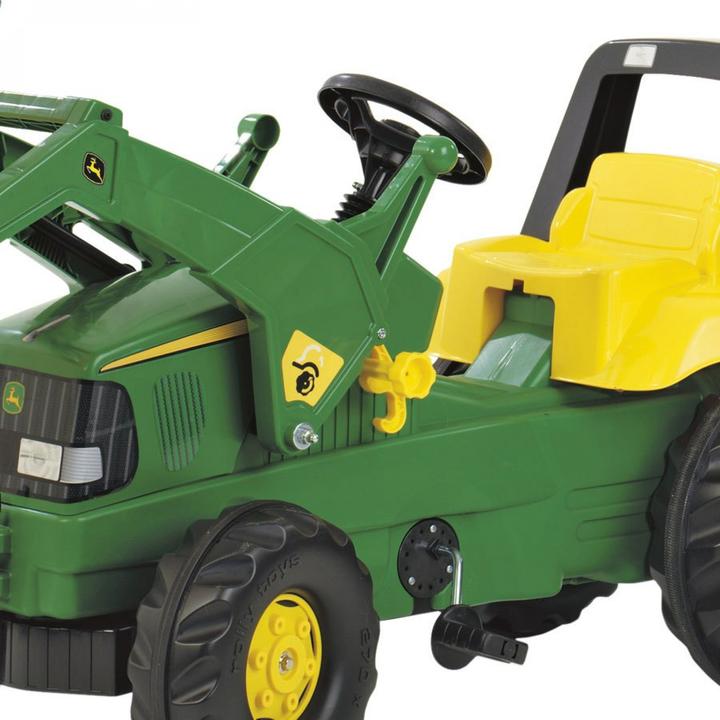 Actual product image Rolly Toys Backhoe with front loader and rear excavator