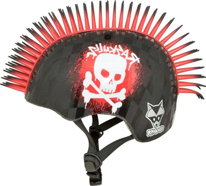 C-Preme Unisex Jugend x Fahrradhelme, Totenkopf Hawk rot, S (50cm-54cm) (50 - 54 cm)